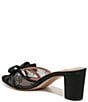 Color:Black - Image 4 - Pnina Tornai for Naturalizer Alhubu Satin Slide Dress Sandals