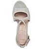 Color:Silver - Image 6 - Pnina Tornai for Naturalizer Amor 2 Glitter Ankle Strap Dress Sandals