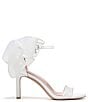 Color:Silk White - Image 2 - Pnina Tornai for Naturalizer Amour Lace Bow Back Dress Sandals