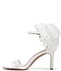 Color:Silk White - Image 4 - Pnina Tornai for Naturalizer Amour Lace Bow Back Dress Sandals