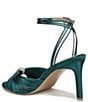 Color:Envy Green - Image 4 - Pnina Tornai for Naturalizer Cariad Embellished Satin Ankle Strap Dress Sandals