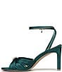 Color:Envy Green - Image 5 - Pnina Tornai for Naturalizer Cariad Embellished Satin Ankle Strap Dress Sandals
