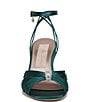 Color:Envy Green - Image 6 - Pnina Tornai for Naturalizer Cariad Embellished Satin Ankle Strap Dress Sandals