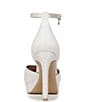 Color:Silk White - Image 3 - Pnina Tornai for Naturalizer Rak Crystal Embellished Satin Ankle Strap Platform Dress Pumps