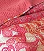 Color:Coral Multi - Image 2 - Pink Patterned Verity Cotton Quilt