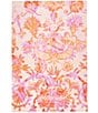 Color:Multi - Image 1 - Harper Mixed Media Pink And Blue Reversible Flannel Throw