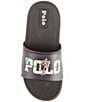 Color:Black Multi - Image 5 - Boys' Fairview Polo Graphic Slides (Youth)