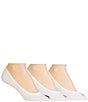 Color:White - Image 1 - Women's Ultra Low Liner Socks, 3 Pack