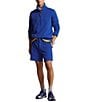 Color:Blue Saturn - Image 3 - 6#double; Inseam Terry Shorts