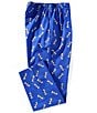 Polo Ralph Lauren Allover Bear Printed Pajama Pants, Color:Heritage Royal - Image 1