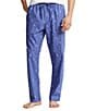 Color:Liberty/Cruise Navy/White - Image 1 - Allover Pony Pattern Woven Pajama Pants