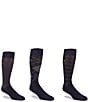 Polo Ralph Lauren Argyle Crew Socks 3-Pack, Color:Navy - Image 1