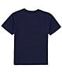 Color:Spring Navy - Image 2 - Baby Boys 3-24 Months Short Sleeve Fireworks Polo Bear Jersey T-Shirt