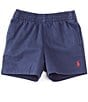Color:Navy - Image 1 - Baby Boys 3-24 Months Pull-On Sport Short