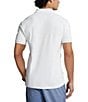 Color:White - Image 2 - Beach Bear Mesh Short Sleeve Ribbed Polo Shirt