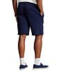 Color:Cruise Navy - Image 2 - Big & Tall 9.25#double; Inseam and 11.25#double; Inseam Logo Fleece Shorts