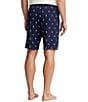 Color:Cruise Navy - Image 2 - Big & Tall All Over Polo Player Knit Pajama Shorts