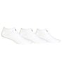 Color:White - Image 1 - Big & Tall Classic Cotton-Blend Socks 3-Pack