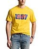Color:Canary Yellow - Image 1 - Big & Tall Classic Fit 1967 Logo Jersey Short Sleeve T-Shirt