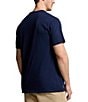 Color:Cruise Navy - Image 2 - Big & Tall Classic Fit 1967 Logo Jersey Short Sleeve T-Shirt