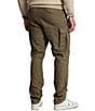 Color:British Olive - Image 2 - Big & Tall Classic-Fit Canvas Cargo Pants