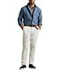 Polo Ralph Lauren Big & Tall Classic Fit Chambray Long Sleeve Woven Shirt, Color:Medium Indigo - Image 3