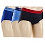 Color:Aerial Blue/Rugby Royal/Cruise Navy - Image 1 - Big & Tall Classic Fit Cotton Assorted Brief 3-pack