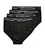 Color:Polo Black - Image 1 - Big & Tall Classic Fit Cotton Assorted Brief 3-pack