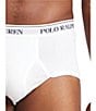 Color:White - Image 3 - Big & Tall Classic Fit Cotton Briefs 3-Pack