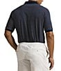 Polo Ralph Lauren Big & Tall Classic Fit Deco Print Soft Cotton Short Sleeve Polo Shirt, Color:Double Deco Refined Navy - Image 2