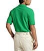 Polo Ralph Lauren Big & Tall Classic Fit Explorer Bear Solid Mesh Short Sleeve Polo Shirt, Color:Summer Emerald - Image 2
