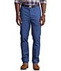 Color:Light Navy - Image 1 - Big & Tall Classic Fit Flat Front Stretch Chino Pants