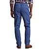 Color:Light Navy - Image 2 - Big & Tall Classic Fit Flat Front Stretch Chino Pants