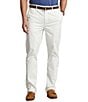 Color:New Deckwash White - Image 1 - Big & Tall Classic Fit Flat Front Stretch Chino Pants