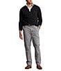 Color:Perfect Grey - Image 3 - Big & Tall Classic-Fit Flat-Front Stretch Chino Pants