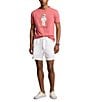 Color:Adirondack Berry - Image 3 - Big & Tall Classic Fit Hemingway Bear Short Sleeve T-Shirt