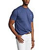 Color:Old Royal - Image 1 - Big & Tall Classic-Fit Jersey Pocket Crewneck Tee