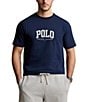 Color:Cruise Navy - Image 1 - Big & Tall Classic Fit Logo Jersey Short Sleeve T-Shirt