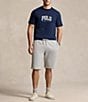 Color:Cruise Navy - Image 4 - Big & Tall Classic Fit Logo Jersey Short Sleeve T-Shirt