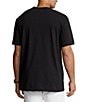 Color:Polo Black - Image 2 - Big & Tall Classic-Fit Logo Short Sleeve Jersey T-Shirt