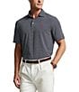 Color:Magnolia Deco - Image 1 - Big & Tall Classic Fit Performance Stretch Short Sleeve Polo Shirt