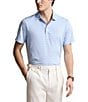 Color:Blue Hyacinth/Ceramic White - Image 1 - Big & Tall Classic Fit Performance Stretch Short Sleeve Polo Shirt