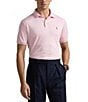 Polo Ralph Lauren Big & Tall Classic Fit Soft Cotton Multi-Colored Pony Polo Shirt, Color:Carmel Pink Heather - Image 1