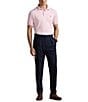 Polo Ralph Lauren Big & Tall Classic Fit Soft Cotton Multi-Colored Pony Polo Shirt, Color:Carmel Pink Heather - Image 3