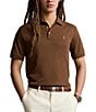 Color:Pale Russet - Image 1 - Big & Tall Classic Fit Soft Cotton Multi-Colored Pony Polo Shirt