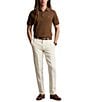 Color:Pale Russet - Image 3 - Big & Tall Classic Fit Soft Cotton Multi-Colored Pony Polo Shirt