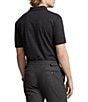 Color:Black Marl Heather - Image 2 - Big & Tall Classic-Fit Soft Cotton Short-Sleeve Polo Shirt