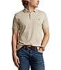 Color:Slate Heather - Image 1 - Big & Tall Classic Fit Soft Cotton Multi-Colored Pony Polo Shirt