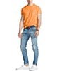 Color:Classic Peach - Image 3 - Big & Tall Classic Fit Pocket Crewneck T-Shirt