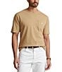 Color:Cafe Tan - Image 1 - Big & Tall Classic Fit Pocket Crewneck T-Shirt
